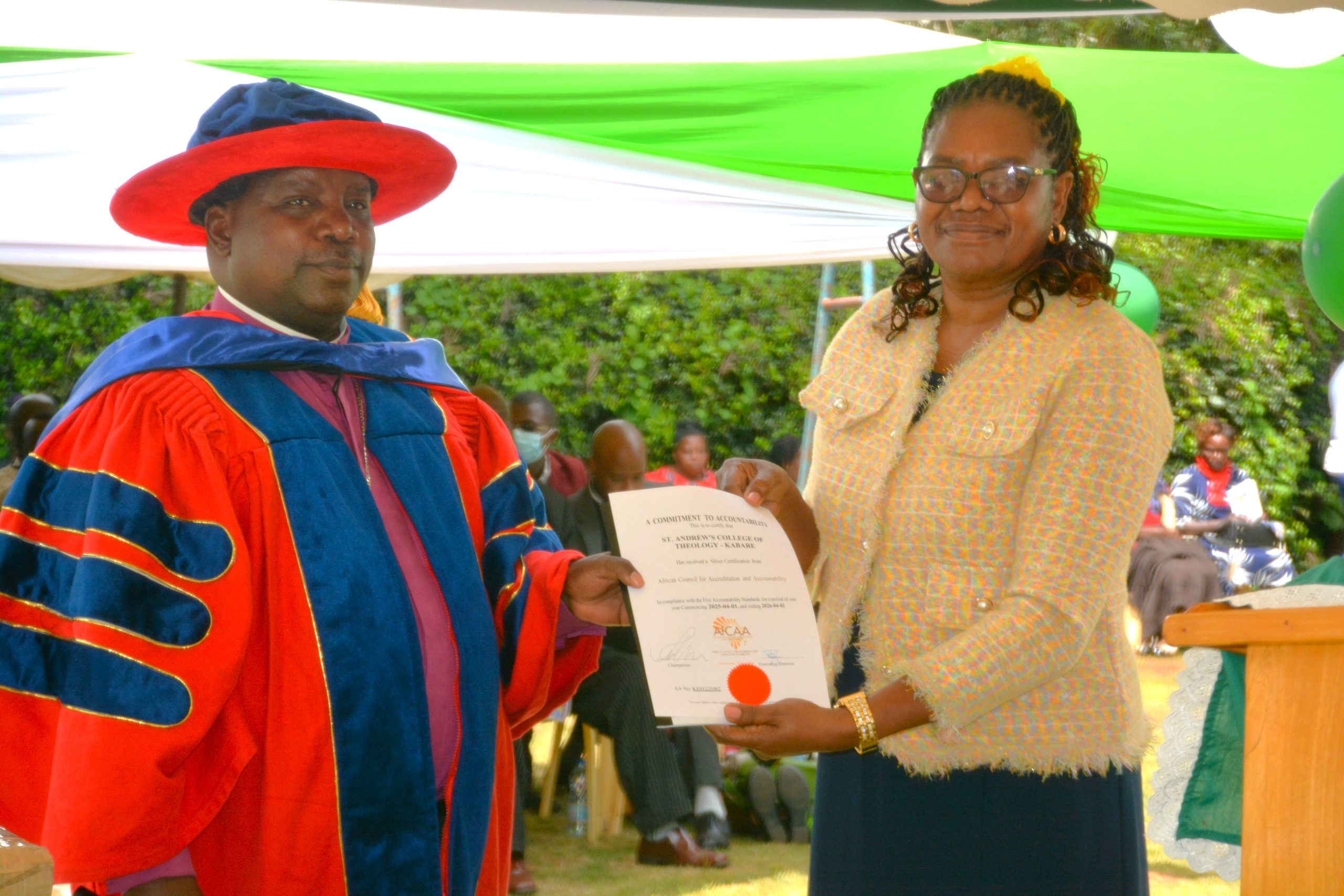 St. Andrew’s College, Kabare, 33rd Graduation Ceremony